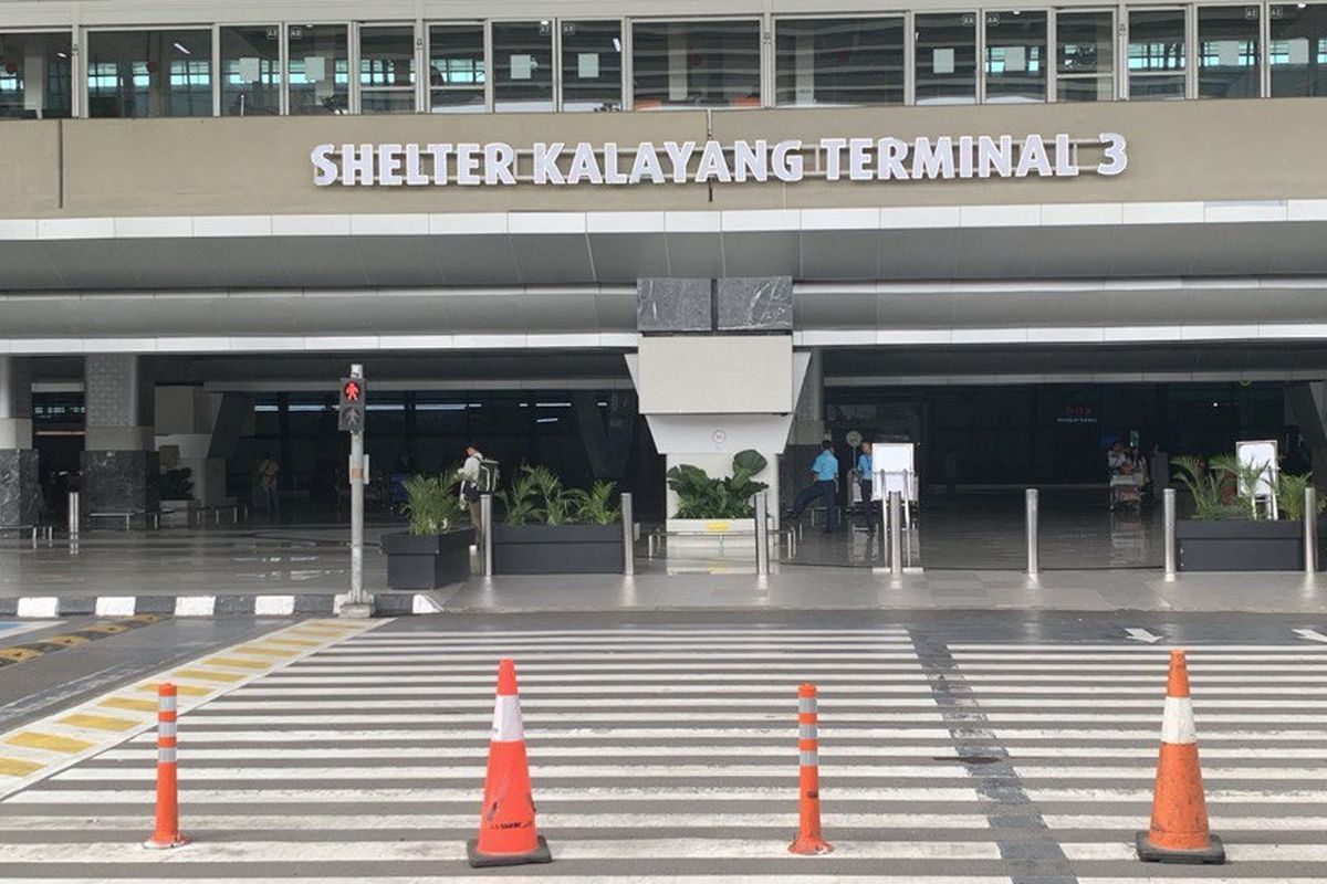 Kalayang Bandara Soekarno-Hatta Sementara Tidak Beroperasi