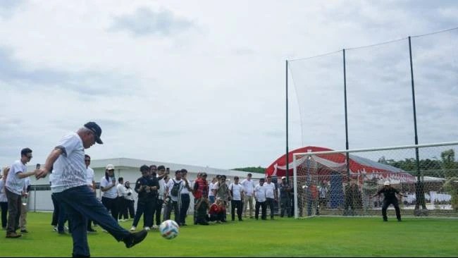 Pusat Pelatihan PSSI Kota Nusantara Siap Digunakan
